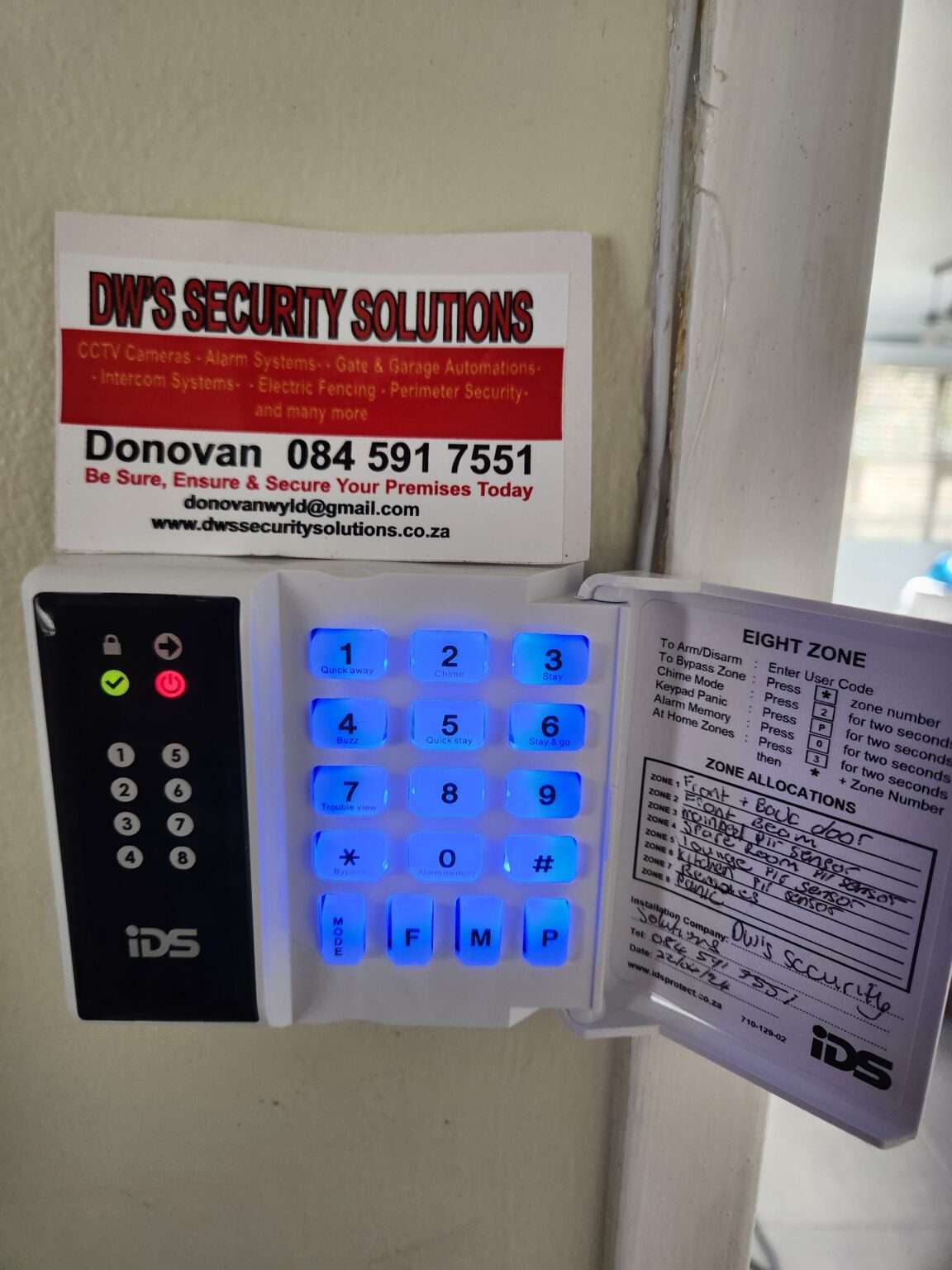 DW'S Security Solutions • Cape Town