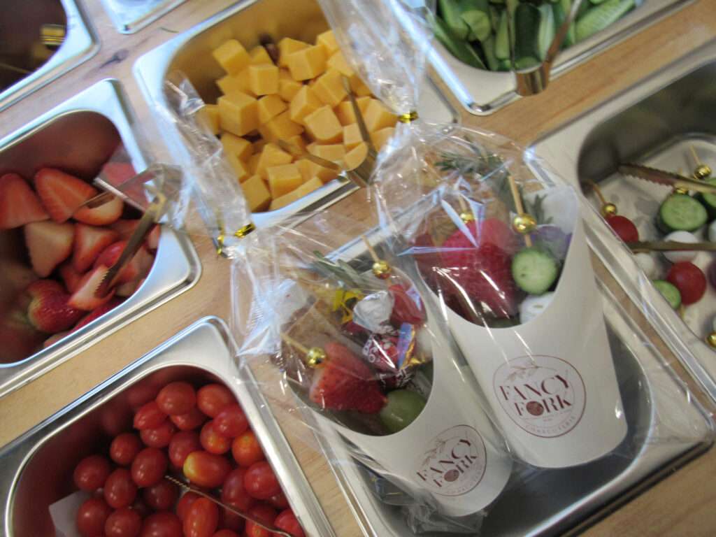 Fancy Fork Charcuterie Grazing Cart
