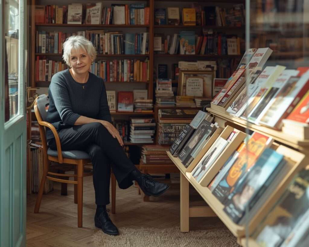 Bookshop owner in Cape Town