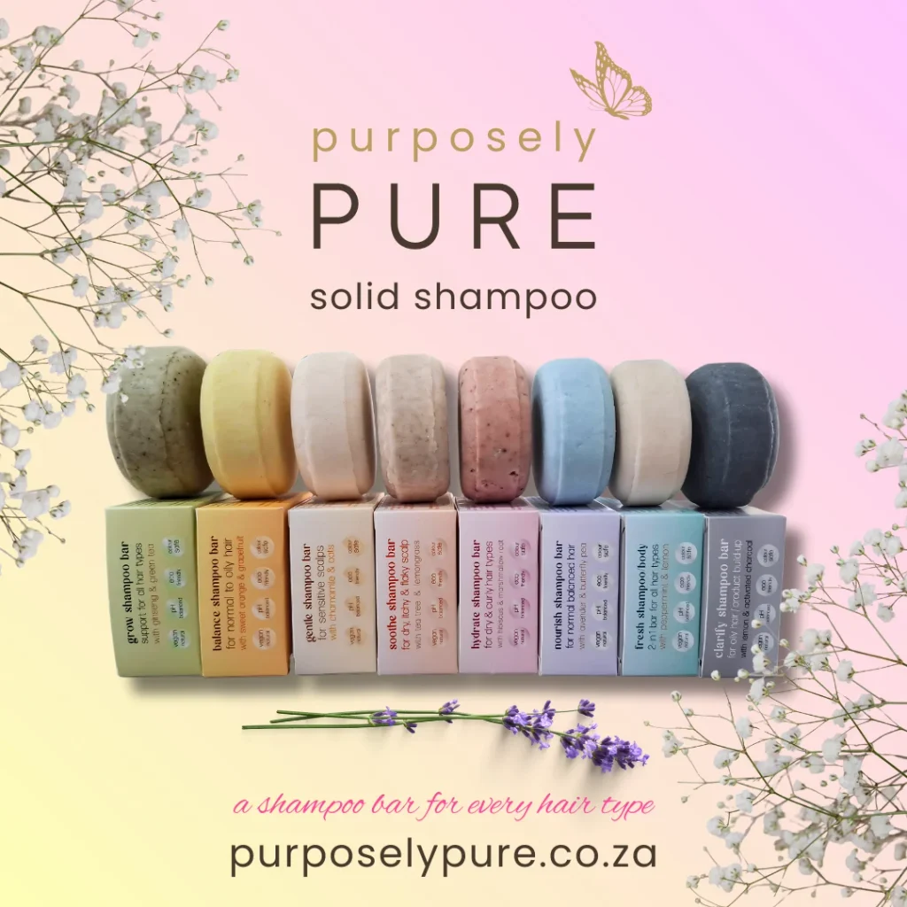 Purposely Pure Beauty Products - Natural Solid Shampoo